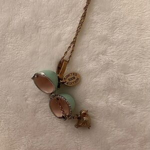 RARE JUICY COUTURE LIMITED EDITION 2009 BLUE EGG CHARM